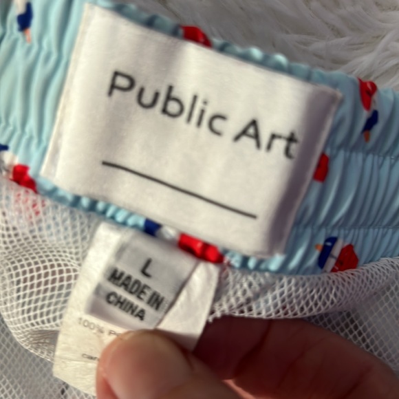 Public Art men’s swim shorts size large - Picture 4 of 7